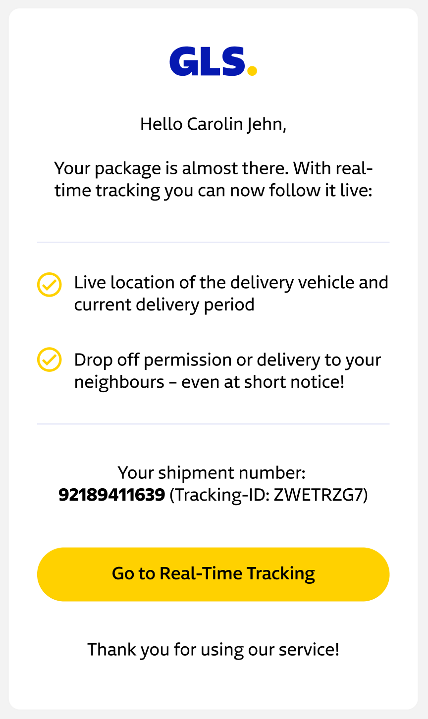 Playbook notification email